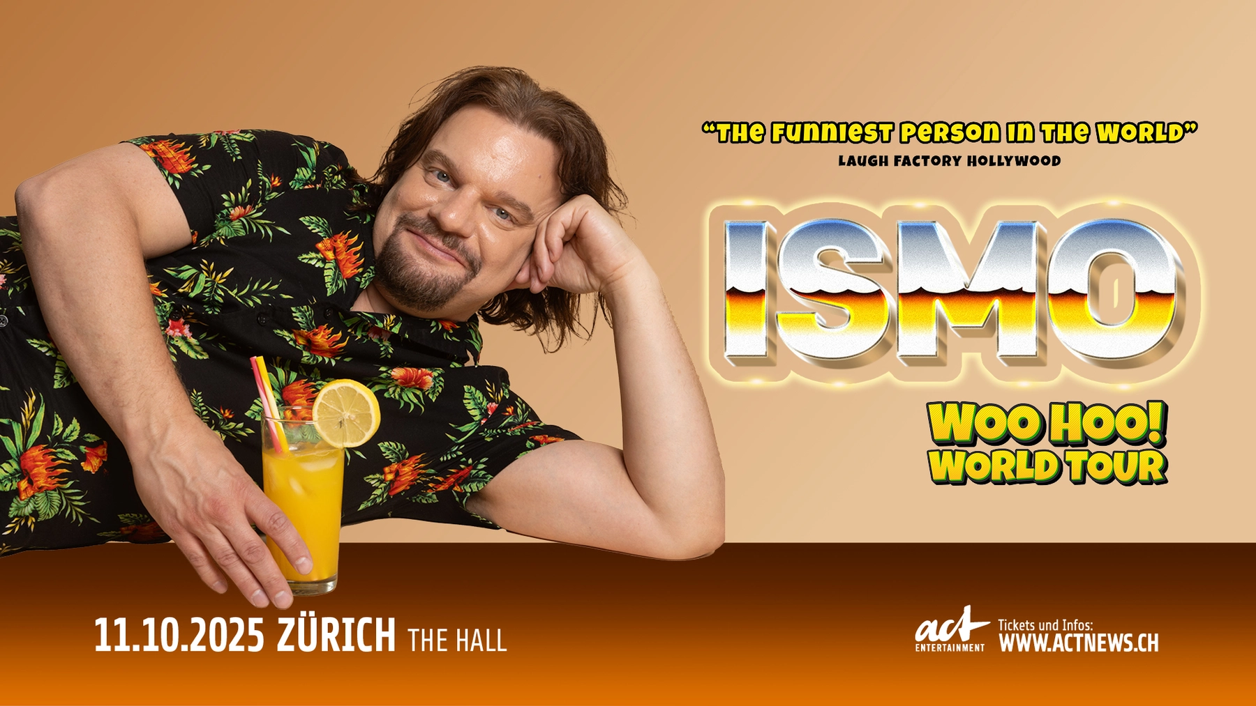 ISMO Woo Hoo World Tour 2025 the hall zurich img